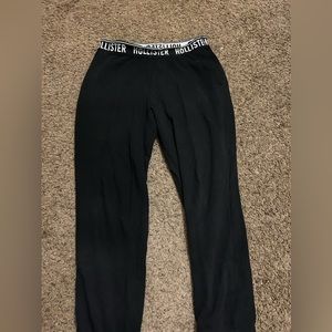 black holister sweatpants Size L